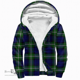 Scottish Forbes Modern Clan Tartan Sherpa Hoodie - Scottish Plaid Hoodies Scottish Plaid Tartan Plaid - ScotsTee - scotstee.com