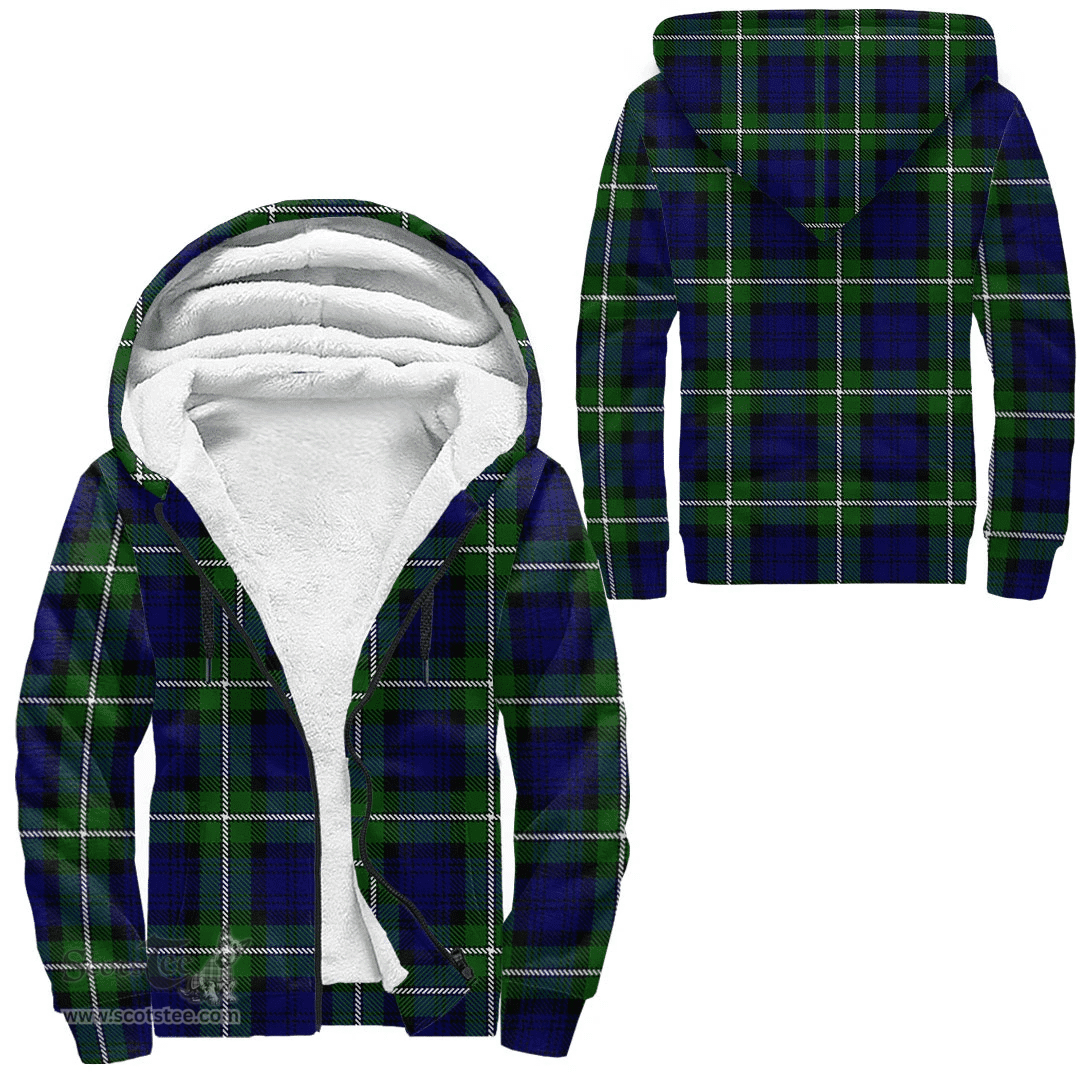 Scottish Forbes Modern Clan Tartan Sherpa Hoodie - Scottish Plaid Hoodies Scottish Plaid Tartan Plaid - ScotsTee - scotstee.com
