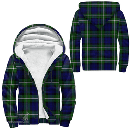 Scottish Forbes Modern Clan Tartan Sherpa Hoodie - Scottish Plaid Hoodies Scottish Plaid Tartan Plaid - ScotsTee - scotstee.com