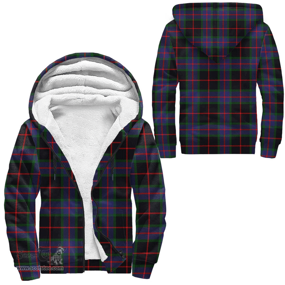 Scottish Nairn Clan Tartan Sherpa Hoodie - Scottish Plaid Hoodies Scottish Plaid Tartan Plaid - ScotsTee - scotstee.com