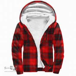 Scottish Wemyss Modern Clan Tartan Sherpa Hoodie - Scottish Plaid Hoodies Scottish Plaid Tartan Plaid - ScotsTee - scotstee.com