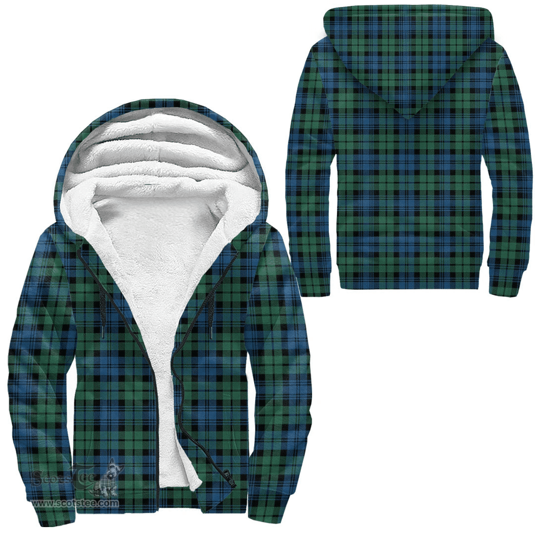 Scottish Campbell Ancient 02 Clan Tartan Sherpa Hoodie - Scottish Plaid Hoodies Scottish Plaid Tartan Plaid - ScotsTee - scotstee.com
