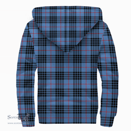 Scottish Mackay Blue Clan Tartan Sherpa Hoodie - Scottish Plaid Hoodies Scottish Plaid Tartan Plaid - ScotsTee - scotstee.com