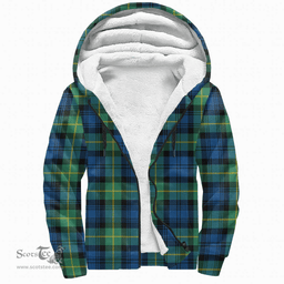 Scottish Gordon Ancient Clan Tartan Sherpa Hoodie - Scottish Plaid Hoodies Scottish Plaid Tartan Plaid - ScotsTee - scotstee.com