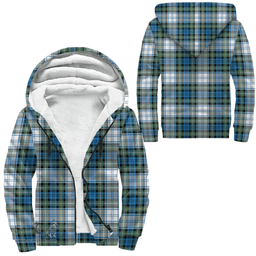 Scottish Campbell Dress Ancient Clan Tartan Sherpa Hoodie - Scottish Plaid Hoodies Scottish Plaid Tartan Plaid - ScotsTee - scotstee.com