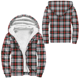 Scottish Macduff Dress Modern Clan Tartan Sherpa Hoodie - Scottish Plaid Hoodies Scottish Plaid Tartan Plaid - ScotsTee - scotstee.com