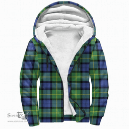 Scottish Gordon Old Ancient Clan Tartan Sherpa Hoodie - Scottish Plaid Hoodies Scottish Plaid Tartan Plaid - ScotsTee - scotstee.com