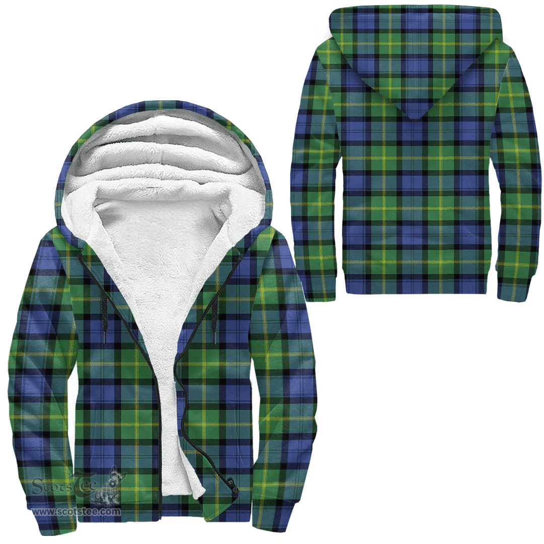 Scottish Gordon Old Ancient Clan Tartan Sherpa Hoodie - Scottish Plaid Hoodies Scottish Plaid Tartan Plaid - ScotsTee - scotstee.com