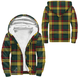 Scottish Macmillan Old Modern Clan Tartan Sherpa Hoodie - Scottish Plaid Hoodies Scottish Plaid Tartan Plaid - ScotsTee - scotstee.com