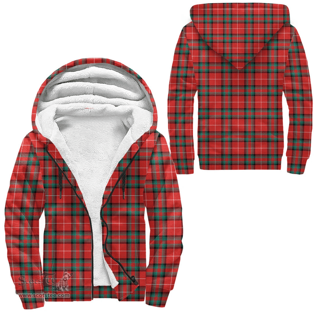 Scottish Stuart Of Bute Clan Tartan Sherpa Hoodie - Scottish Plaid Hoodies Scottish Plaid Tartan Plaid - ScotsTee - scotstee.com