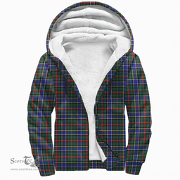 Scottish Ogilvie Hunting Modern Clan Tartan Sherpa Hoodie - Scottish Plaid Hoodies Scottish Plaid Tartan Plaid - ScotsTee - scotstee.com