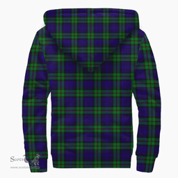 Scottish Mackinlay Modern Clan Tartan Sherpa Hoodie - Scottish Plaid Hoodies Scottish Plaid Tartan Plaid - ScotsTee - scotstee.com
