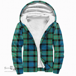 Scottish Gunn Ancient Clan Tartan Sherpa Hoodie - Scottish Plaid Hoodies Scottish Plaid Tartan Plaid - ScotsTee - scotstee.com