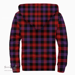 Scottish Brown Modern Clan Tartan Sherpa Hoodie - Scottish Plaid Hoodies Scottish Plaid Tartan Plaid - ScotsTee - scotstee.com