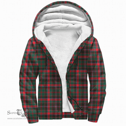 Scottish Cumming Hunting Modern Clan Tartan Sherpa Hoodie - Scottish Plaid Hoodies Scottish Plaid Tartan Plaid - ScotsTee - scotstee.com