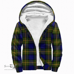 Scottish More (Muir) Clan Tartan Sherpa Hoodie - Scottish Plaid Hoodies Scottish Plaid Tartan Plaid - ScotsTee - scotstee.com