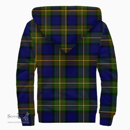 Scottish More (Muir) Clan Tartan Sherpa Hoodie - Scottish Plaid Hoodies Scottish Plaid Tartan Plaid - ScotsTee - scotstee.com