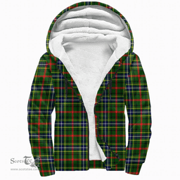 Scottish Bisset Clan Tartan Sherpa Hoodie - Scottish Plaid Hoodies Scottish Plaid Tartan Plaid - ScotsTee - scotstee.com
