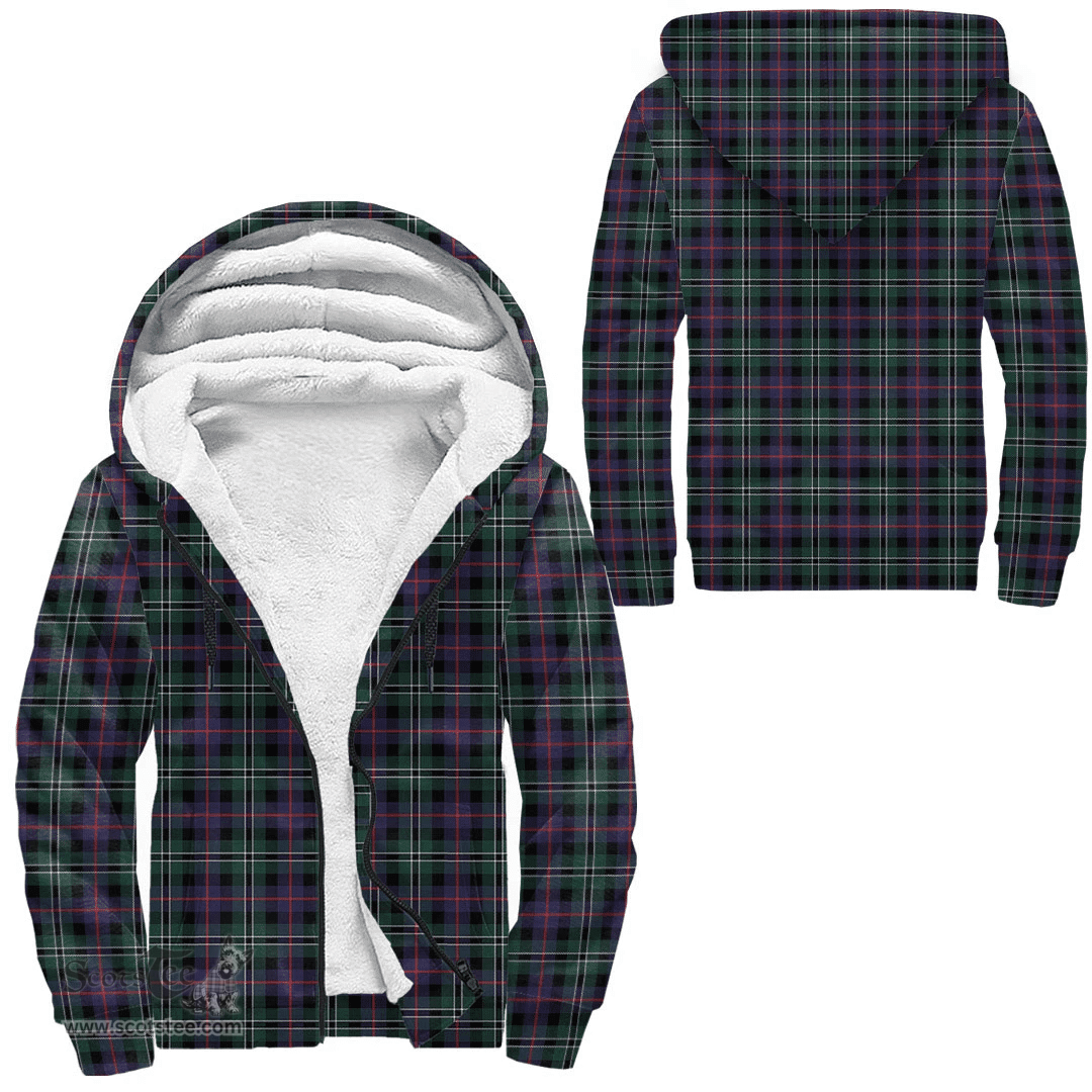 Scottish Rose Hunting Modern Clan Tartan Sherpa Hoodie - Scottish Plaid Hoodies Scottish Plaid Tartan Plaid - ScotsTee - scotstee.com