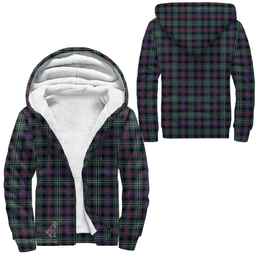 Scottish Rose Hunting Modern Clan Tartan Sherpa Hoodie - Scottish Plaid Hoodies Scottish Plaid Tartan Plaid - ScotsTee - scotstee.com