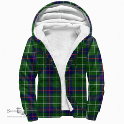 Scottish Duncan Modern Clan Tartan Sherpa Hoodie - Scottish Plaid Hoodies Scottish Plaid Tartan Plaid - ScotsTee - scotstee.com