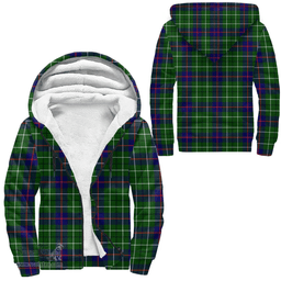Scottish Duncan Modern Clan Tartan Sherpa Hoodie - Scottish Plaid Hoodies Scottish Plaid Tartan Plaid - ScotsTee - scotstee.com