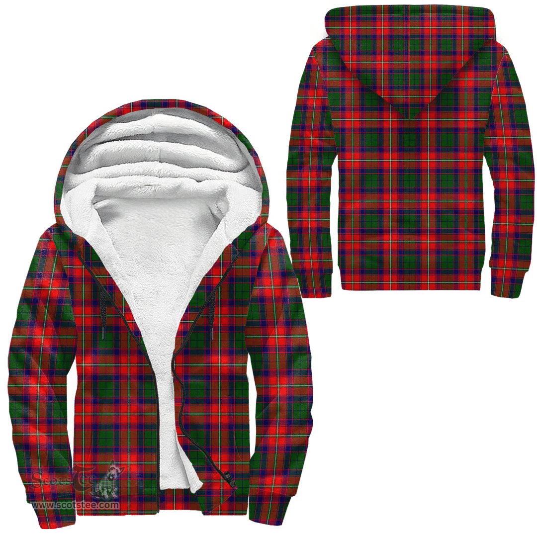 Scottish Roxburgh District Clan Tartan Sherpa Hoodie - Scottish Plaid Hoodies Scottish Plaid Tartan Plaid - ScotsTee - scotstee.com