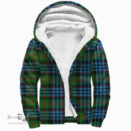 Scottish Newlands Of Lauriston Clan Tartan Sherpa Hoodie - Scottish Plaid Hoodies Scottish Plaid Tartan Plaid - ScotsTee - scotstee.com