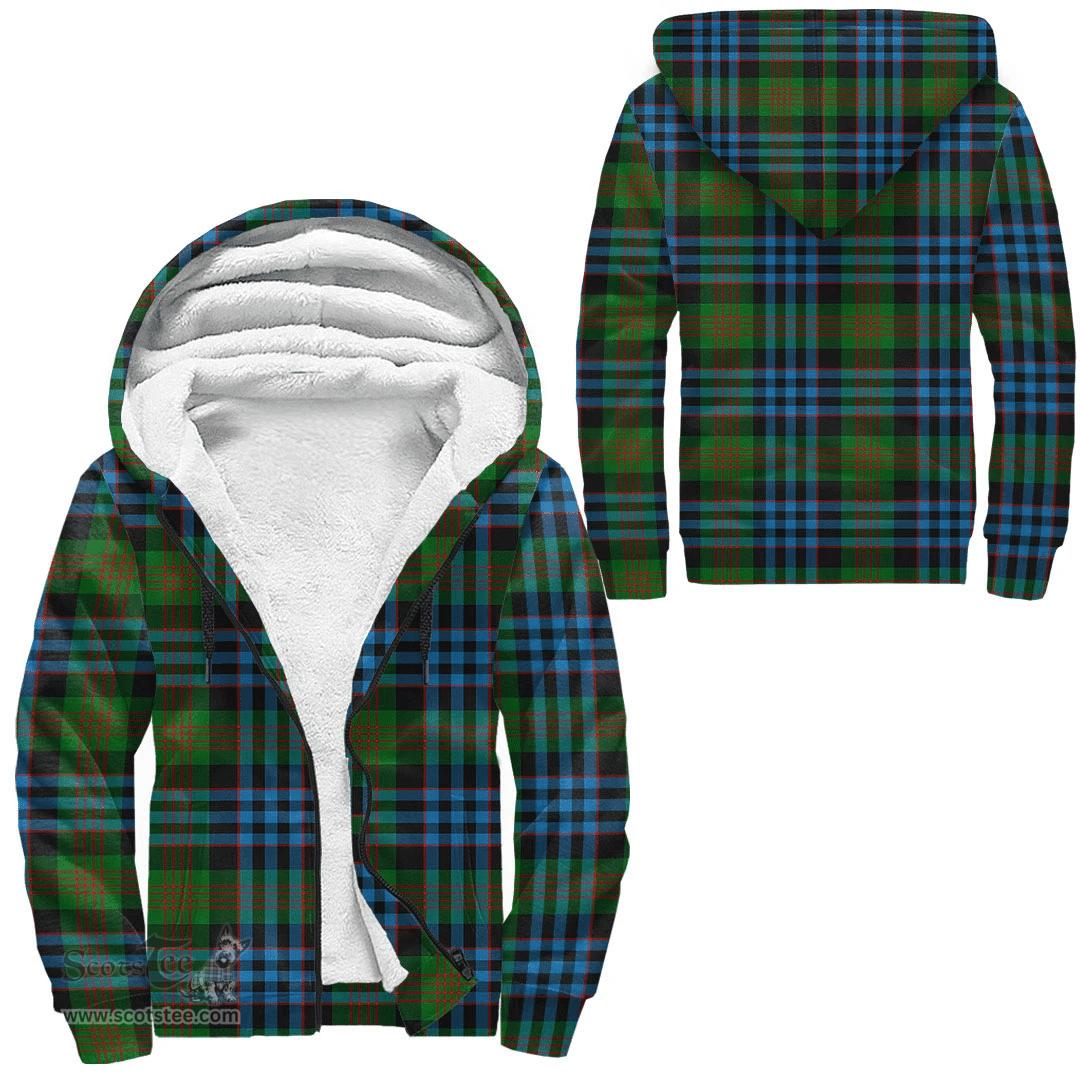 Scottish Newlands Of Lauriston Clan Tartan Sherpa Hoodie - Scottish Plaid Hoodies Scottish Plaid Tartan Plaid - ScotsTee - scotstee.com