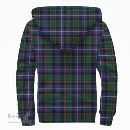 Scottish Macrae Hunting Modern Clan Tartan Sherpa Hoodie - Scottish Plaid Hoodies Scottish Plaid Tartan Plaid - ScotsTee - scotstee.com