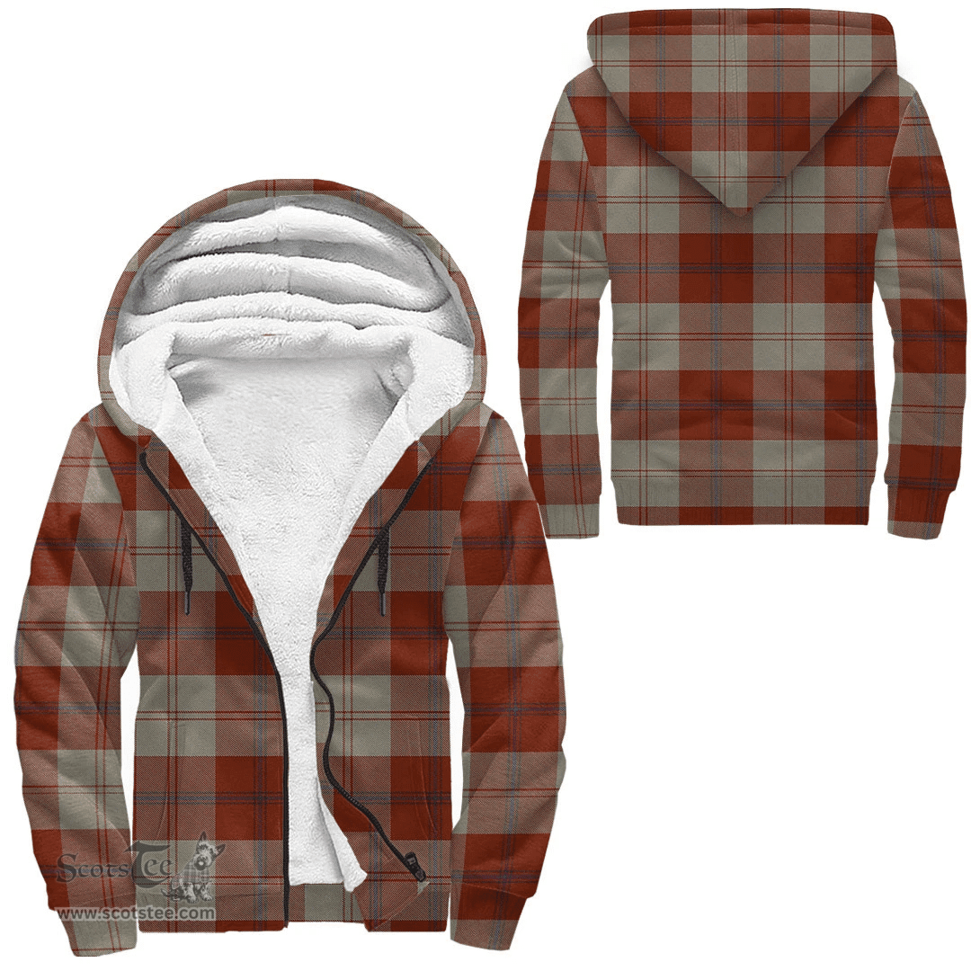 Scottish Davidson Dress Dancers Clan Tartan Sherpa Hoodie - Scottish Plaid Hoodies Scottish Plaid Tartan Plaid - ScotsTee - scotstee.com