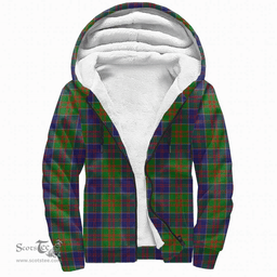 Scottish Stewart Of Appin Hunting Modern Clan Tartan Sherpa Hoodie - Scottish Plaid Hoodies Scottish Plaid Tartan Plaid - ScotsTee - scotstee.com