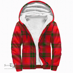 Scottish Macnab Modern Clan Tartan Sherpa Hoodie - Scottish Plaid Hoodies Scottish Plaid Tartan Plaid - ScotsTee - scotstee.com
