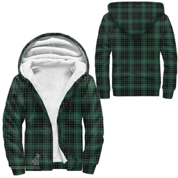 Scottish Macaulay Hunting Ancient Clan Tartan Sherpa Hoodie - Scottish Plaid Hoodies Scottish Plaid Tartan Plaid - ScotsTee - scotstee.com