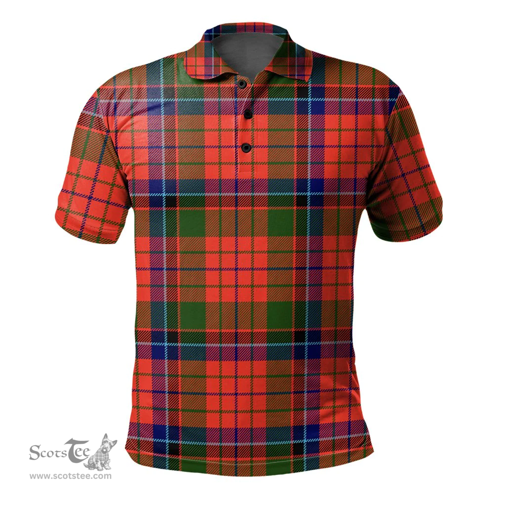 Scottish MacNicol of Scorrybreac Tartan Polo Shirt - Classic Scottish Plaid Tartan Plaid