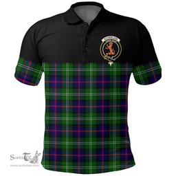 Scottish Sutherland Modern Clan Tartan Polo Shirt - Golf Special Style Scottish Plaid Tartan Plaid