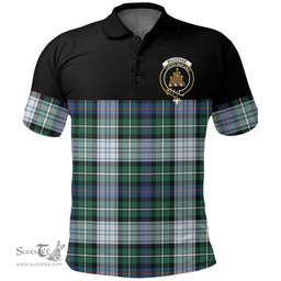 Scottish MacKenzie Dress Ancient Clan Tartan Polo Shirt - Golf Special Style Scottish Plaid Tartan Plaid