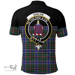 Scottish Ogilvie of Airlie Ancient Clan Tartan Polo Shirt - Golf Special Style Scottish Plaid Tartan Plaid
