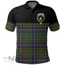 Scottish MacMillan Hunting Modern Clan Tartan Polo Shirt - Golf Special Style Scottish Plaid Tartan Plaid