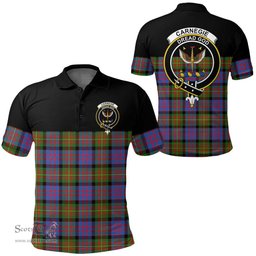 Scottish Carnegie Ancient Clan Tartan Polo Shirt - Golf Special Style Scottish Plaid Tartan Plaid