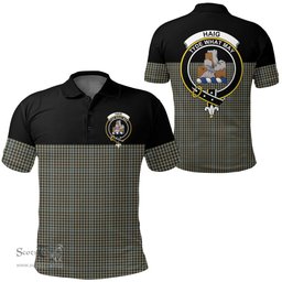 Scottish Haig Check Clan Tartan Polo Shirt - Golf Special Style Scottish Plaid Tartan Plaid