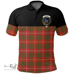 Scottish Bruce Modern Clan Tartan Polo Shirt - Golf Special Style Scottish Plaid Tartan Plaid