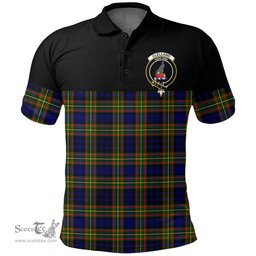 Scottish Clelland Modern Clan Tartan Polo Shirt - Golf Special Style Scottish Plaid Tartan Plaid