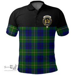 Scottish Johnston Modern Clan Tartan Polo Shirt - Golf Special Style Scottish Plaid Tartan Plaid