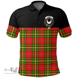Scottish Leask Clan Tartan Polo Shirt - Golf Special Style Scottish Plaid Tartan Plaid