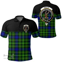 Scottish Rollo Modern Clan Tartan Polo Shirt - Golf Special Style Scottish Plaid Tartan Plaid