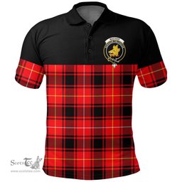 Scottish MacIver Modern Clan Tartan Polo Shirt - Golf Special Style Scottish Plaid Tartan Plaid