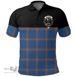 Scottish MacLaine of Loch Buie Clan Tartan Polo Shirt - Golf Special Style Scottish Plaid Tartan Plaid