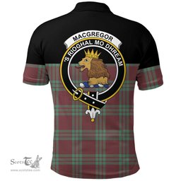 Scottish MacGregor Hunting Ancient Clan Tartan Polo Shirt - Golf Special Style Scottish Plaid Tartan Plaid