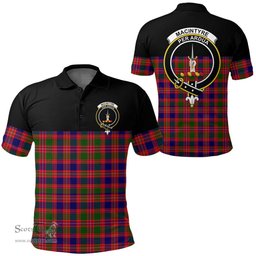 Scottish MacIntyre Modern Clan Tartan Polo Shirt - Golf Special Style Scottish Plaid Tartan Plaid